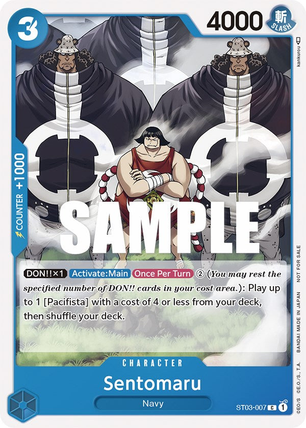 Sentomaru (Tournament Pack Vol. 3) [Participant] [One Piece Promotion Cards] | Cards and Coasters CA