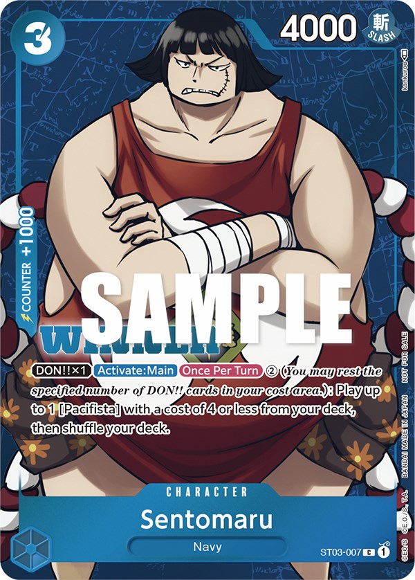 Sentomaru (Tournament Pack Vol. 3) [Winner] [One Piece Promotion Cards] | Cards and Coasters CA