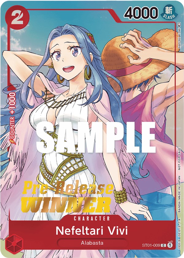 Nefeltari Vivi (OP-03 Pre-Release Tournament/Winner) [One Piece Promotion Cards] | Cards and Coasters CA