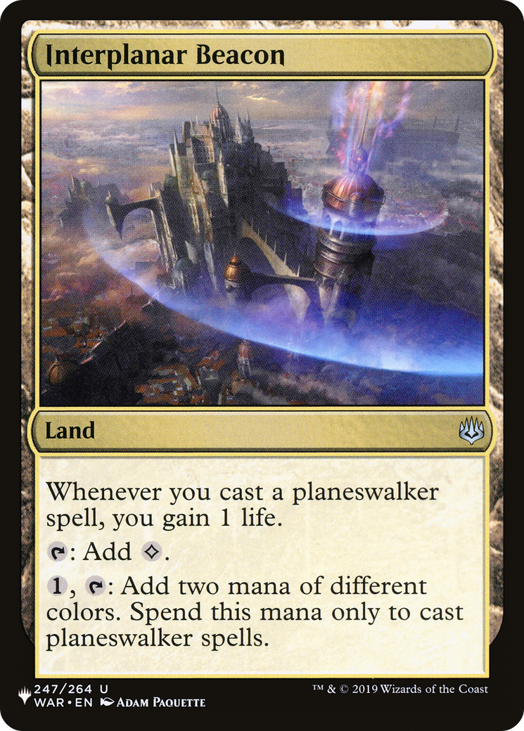Interplanar Beacon [The List] | Cards and Coasters CA