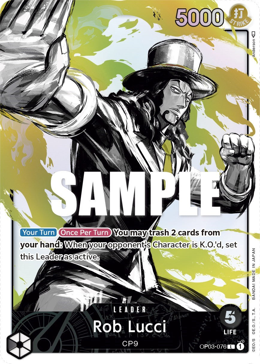 Rob Lucci (Alternate Art) [Pillars of Strength] | Cards and Coasters CA