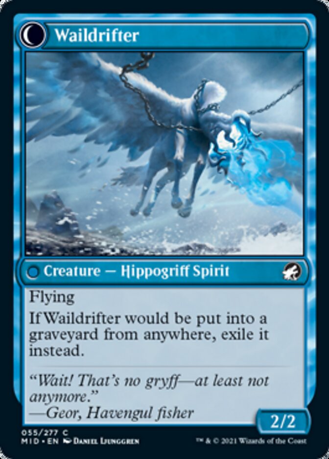 Galedrifter // Waildrifter [Innistrad: Midnight Hunt] | Cards and Coasters CA