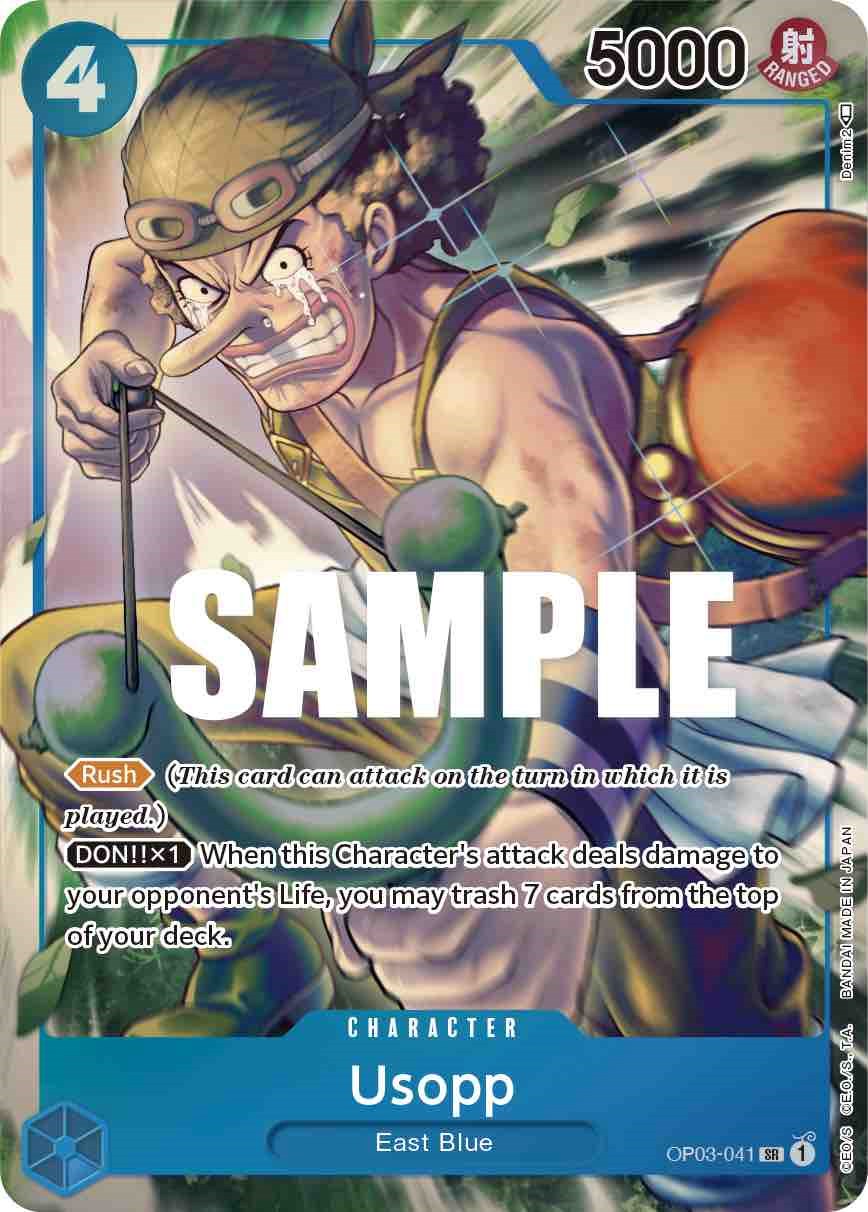 Usopp (Alternate Art) [Pillars of Strength] | Cards and Coasters CA