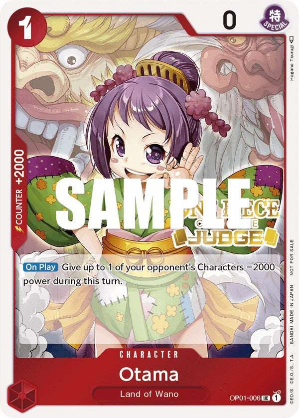 Otama (Judge) [One Piece Promotion Cards] | Cards and Coasters CA