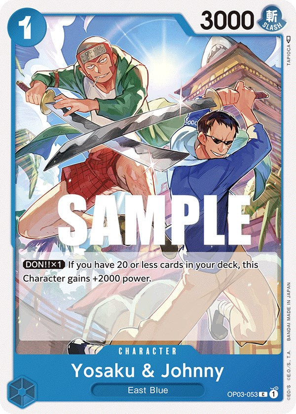 Yosaku & Johnny [Pillars of Strength] | Cards and Coasters CA