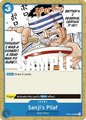 Sanji's Pilaf [Pillars of Strength] | Cards and Coasters CA