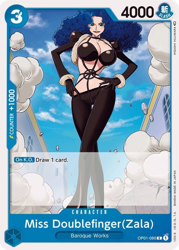 Miss Doublefinger (Zala) [Romance Dawn] | Cards and Coasters CA