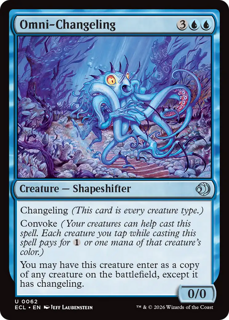 Omni-Changeling [Lorwyn Eclipsed] | Cards and Coasters CA