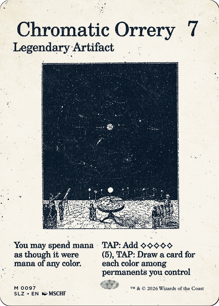 Chromatic Orrery (0097) [Secret Lair x MSCHF: The Zeta Set] | Cards and Coasters CA