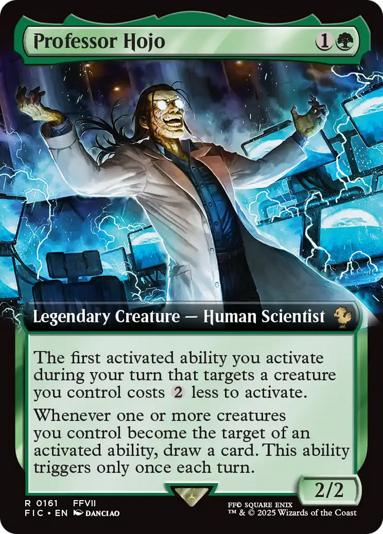 Professor Hojo (Extended Art) [FINAL FANTASY Commander] | Cards and Coasters CA