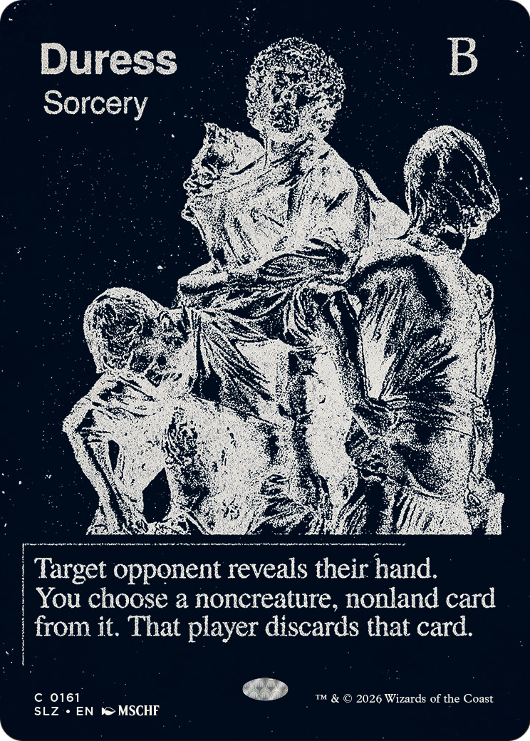 Duress (0161) [Secret Lair x MSCHF: The Zeta Set] | Cards and Coasters CA