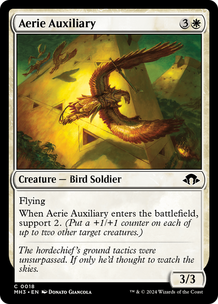 Aerie Auxiliary [Modern Horizons 3] | Cards and Coasters CA