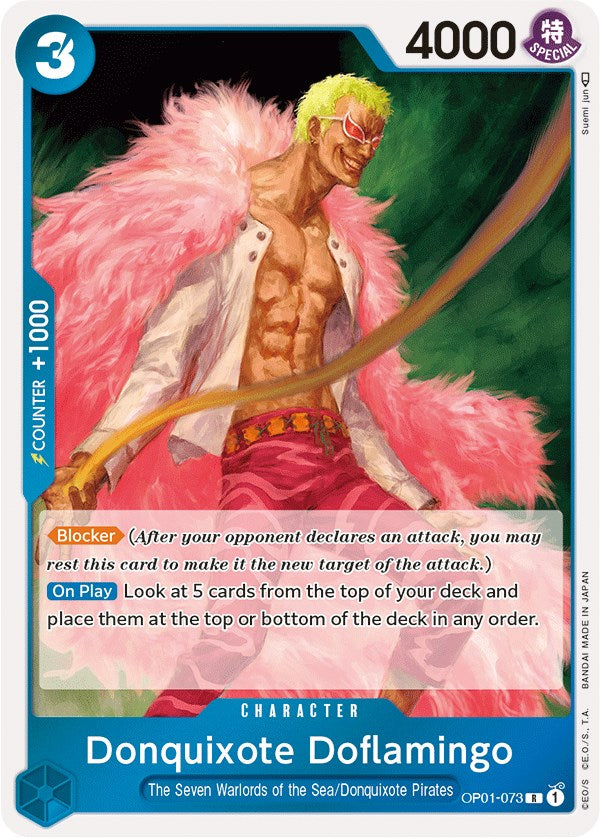 Donquixote Doflamingo [Romance Dawn] | Cards and Coasters CA