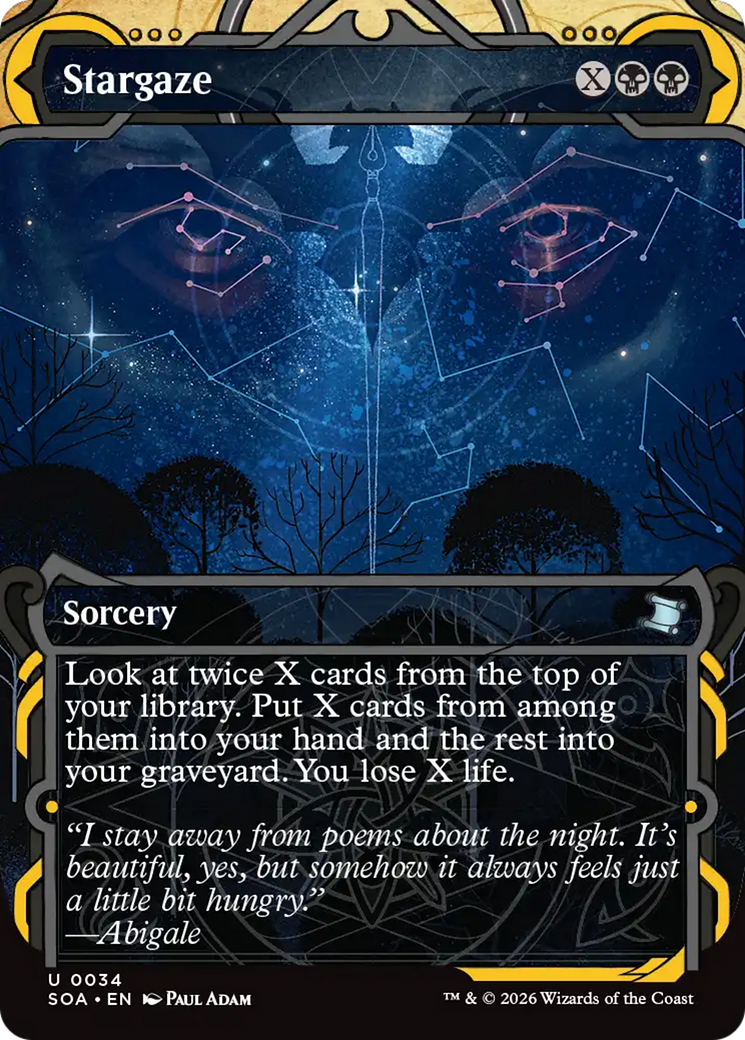 Stargaze [Secrets of Strixhaven: Mystical Archive] | Cards and Coasters CA