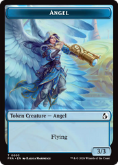 Angel (0003) // Treasure Double-Sided Token [Reality Fracture Tokens] | Cards and Coasters CA