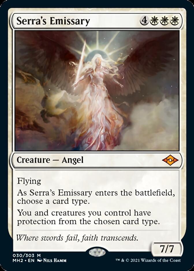 Serra's Emissary [Modern Horizons 2] | Cards and Coasters CA