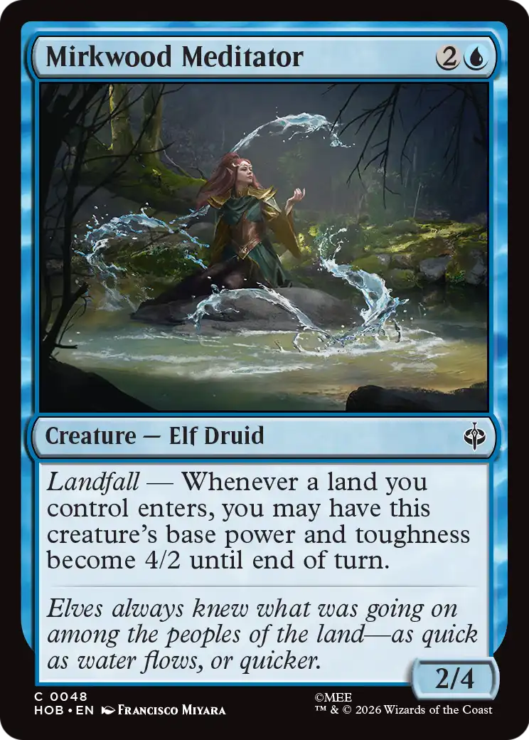 Mirkwood Meditator [The Hobbit] | Cards and Coasters CA