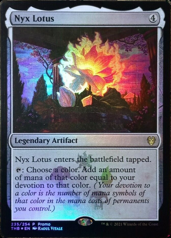 Nyx Lotus [Resale Promos] | Cards and Coasters CA