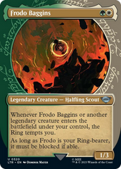 Frodo Baggins (Showcase Ring Frame) [The Lord of the Rings: Tales of Middle-Earth] | Cards and Coasters CA