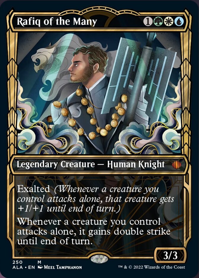 Rafiq of the Many (Showcase Golden Age) [The List] | Cards and Coasters CA
