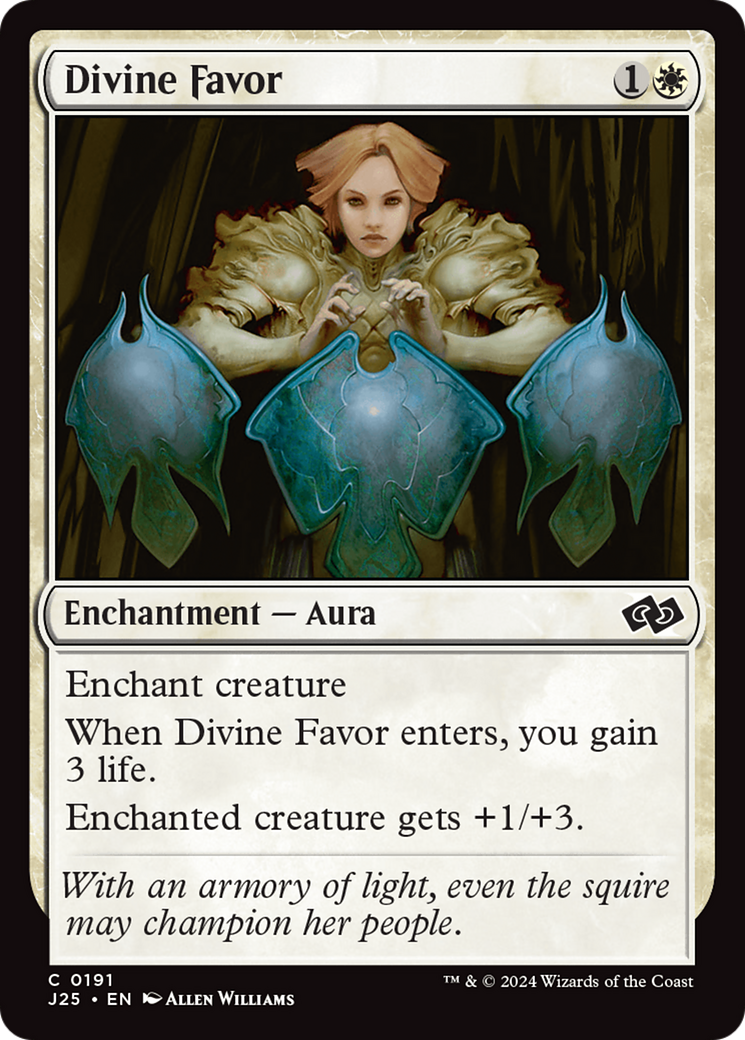 Divine Favor [Foundations Jumpstart] | Cards and Coasters CA