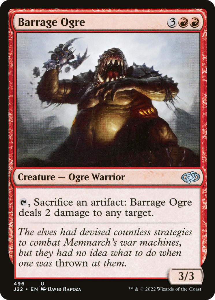 Barrage Ogre [Jumpstart 2022] | Cards and Coasters CA