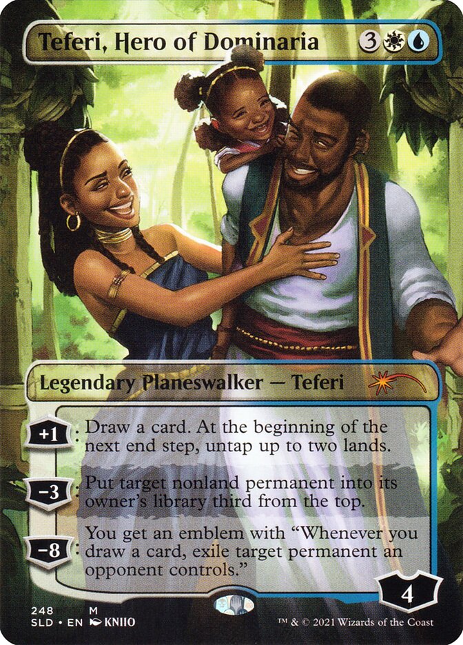 Teferi, Hero of Dominaria [Secret Lair Drop Series] | Cards and Coasters CA