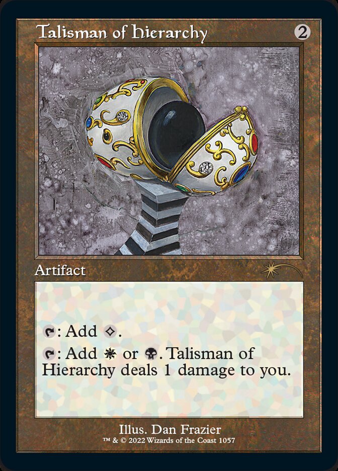 Talisman of Hierarchy [Secret Lair Drop Series] | Cards and Coasters CA
