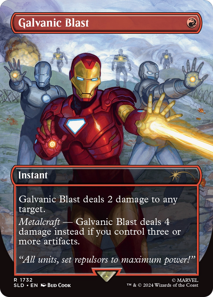 Galvanic Blast (Rainbow Foil) [Secret Lair Drop Series] | Cards and Coasters CA