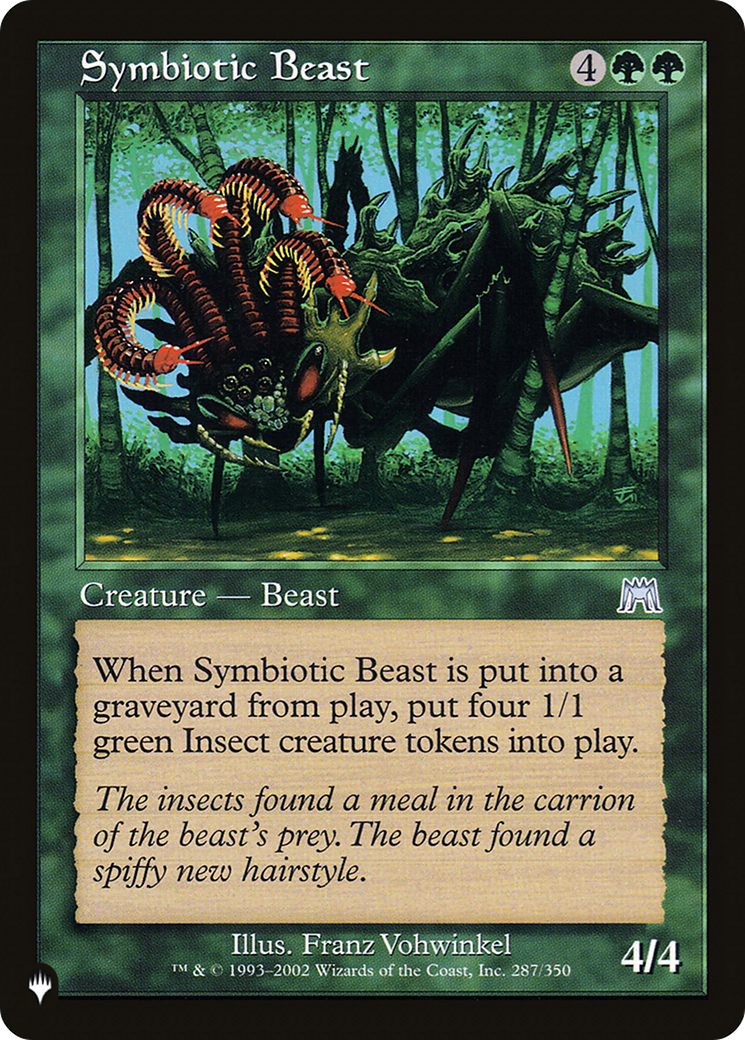 Symbiotic Beast [The List Reprints] | Cards and Coasters CA