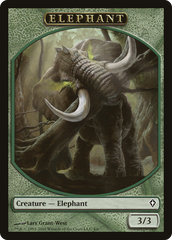 Angel // Elephant Double-Sided Token [Marvel Super Heroes Commander Tokens] | Cards and Coasters CA