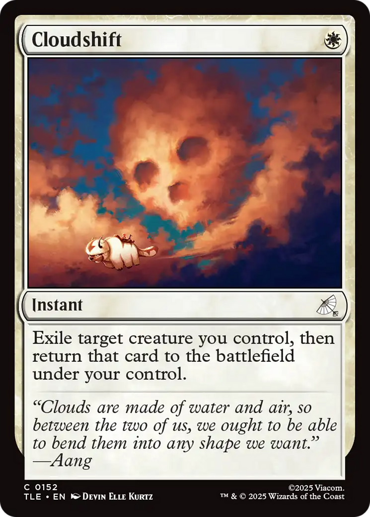 Cloudshift [Avatar: The Last Airbender: Eternal-Legal] | Cards and Coasters CA