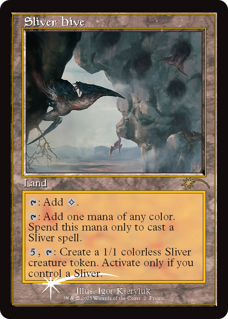 Sliver Hive (Retro Frame) [Secret Lair Drop Series] | Cards and Coasters CA