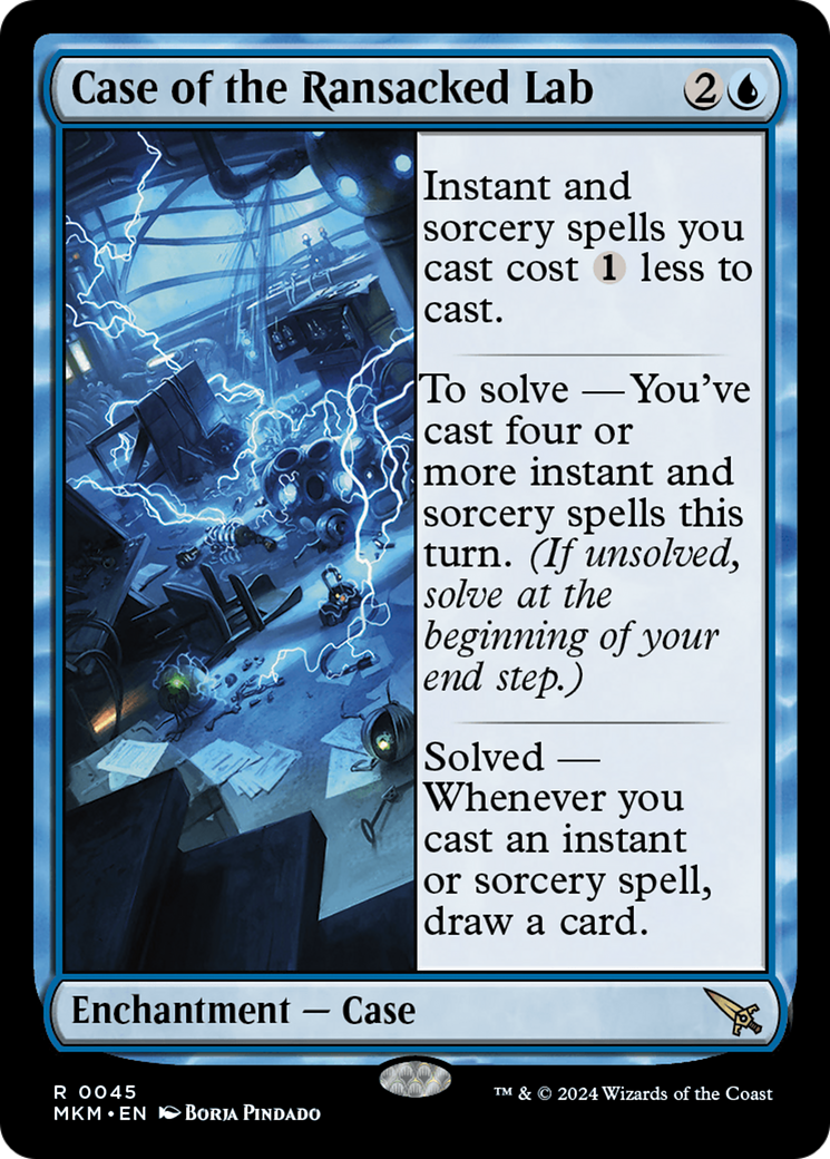 Case of the Ransacked Lab [Murders at Karlov Manor] | Cards and Coasters CA