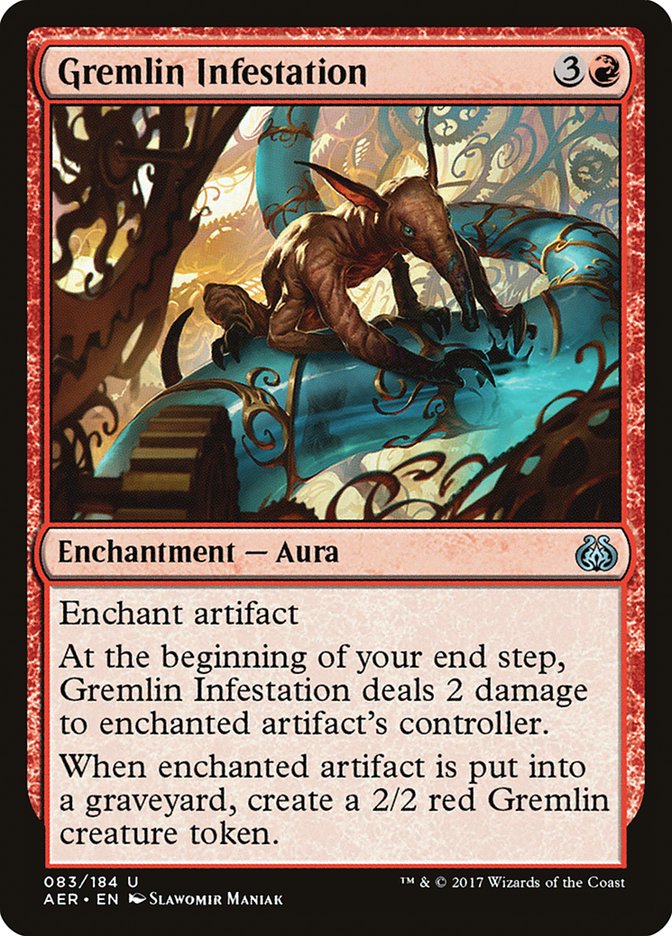 Gremlin Infestation [Aether Revolt] | Cards and Coasters CA