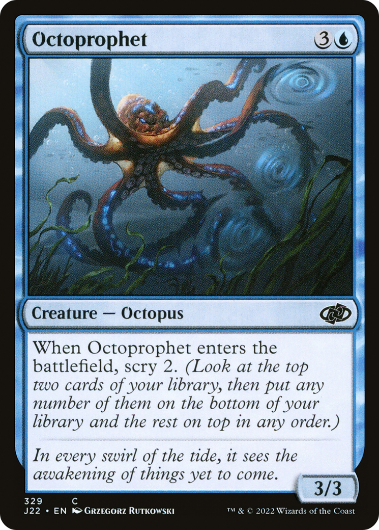 Octoprophet [Jumpstart 2022] | Cards and Coasters CA