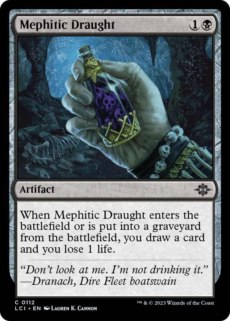 Mephitic Draught [The Lost Caverns of Ixalan] | Cards and Coasters CA