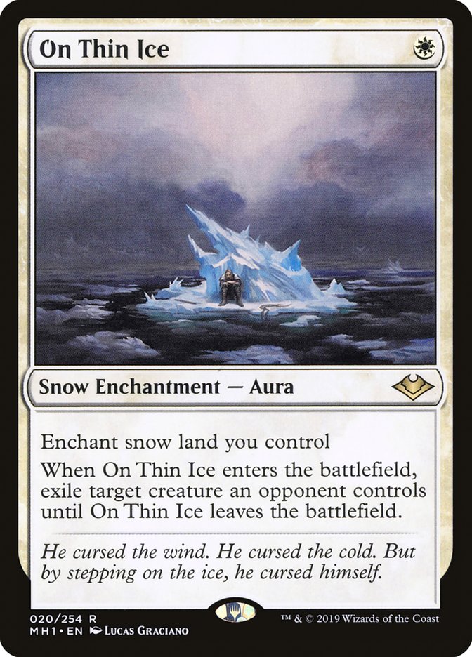 On Thin Ice [Modern Horizons] | Cards and Coasters CA