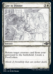 Late to Dinner (Sketch) [Modern Horizons 2] | Cards and Coasters CA