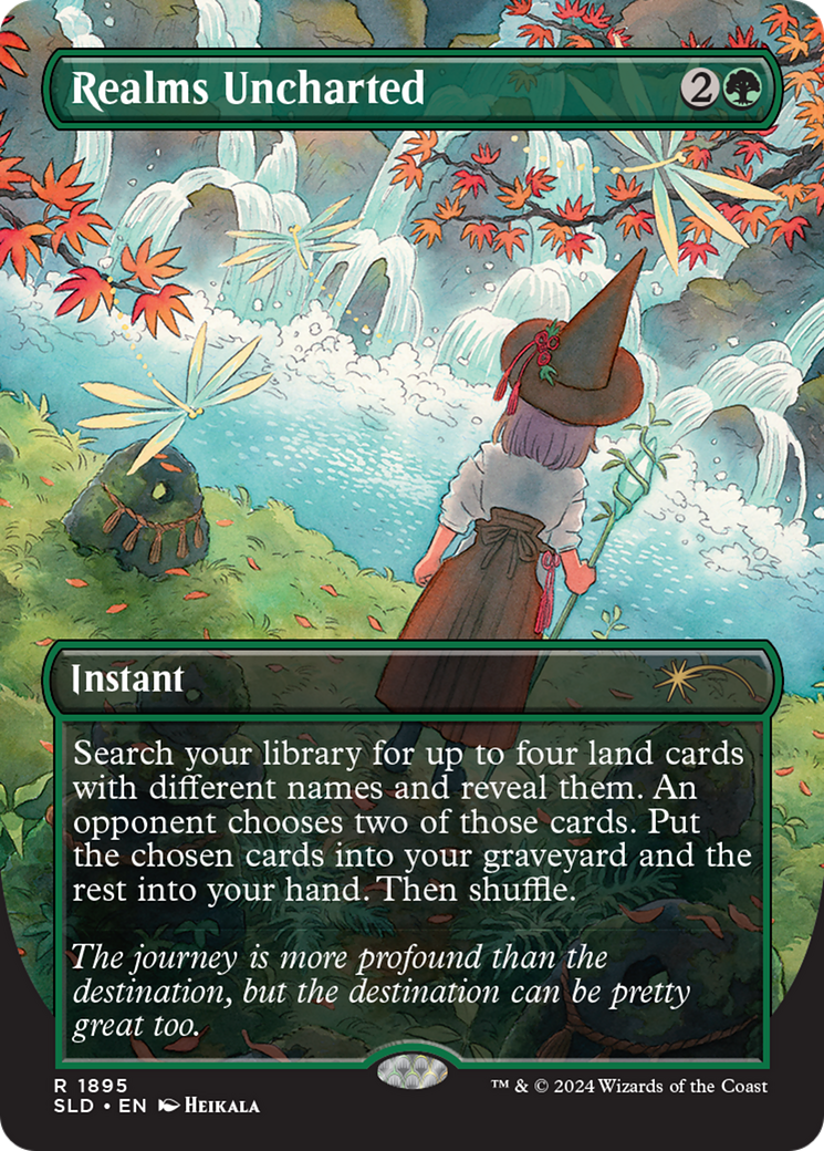 Realms Uncharted (Rainbow Foil) [Secret Lair Drop Series] | Cards and Coasters CA