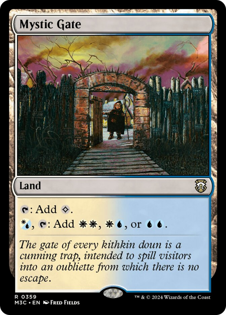 Mystic Gate (Ripple Foil) [Modern Horizons 3 Commander] | Cards and Coasters CA