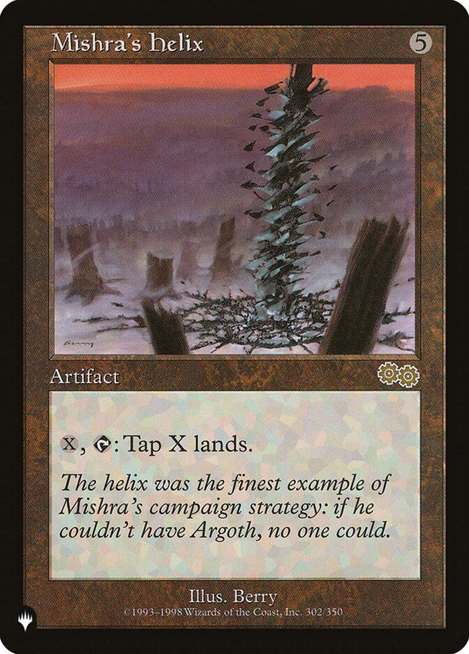Mishra's Helix [The List] | Cards and Coasters CA