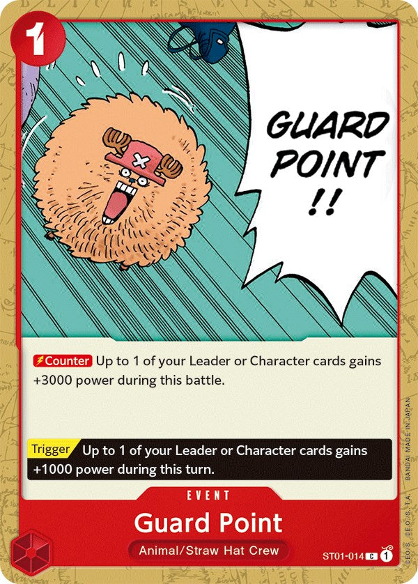Guard Point [Starter Deck: Straw Hat Crew] | Cards and Coasters CA