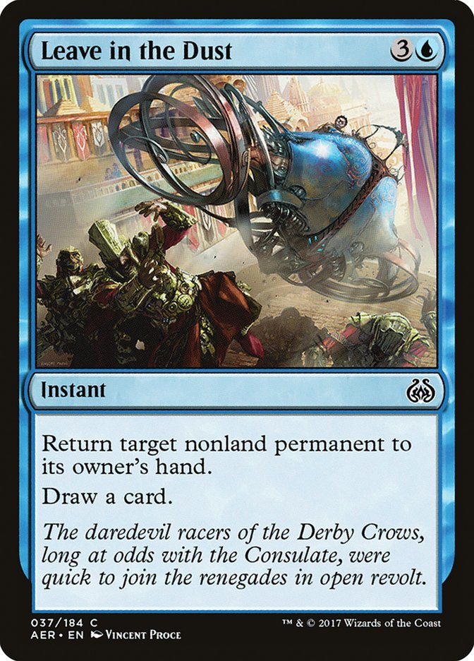 Leave in the Dust [Aether Revolt] | Cards and Coasters CA