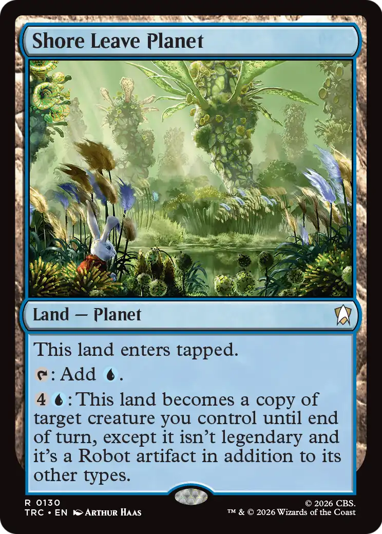 Shore Leave Planet [Star Trek Commander] | Cards and Coasters CA