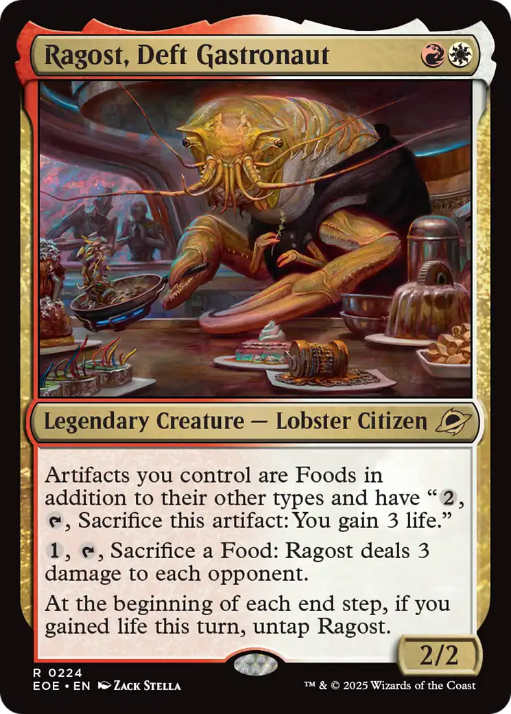 Ragost, Deft Gastronaut [Edge of Eternities] | Cards and Coasters CA