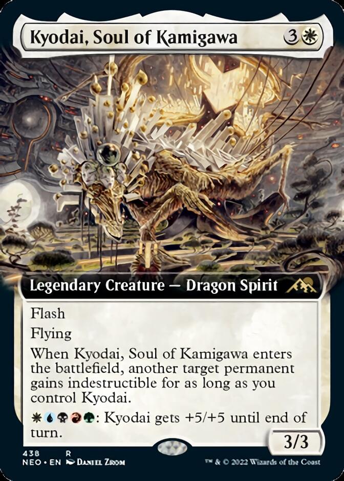 Kyodai, Soul of Kamigawa (Extended Art) [Kamigawa: Neon Dynasty] | Cards and Coasters CA