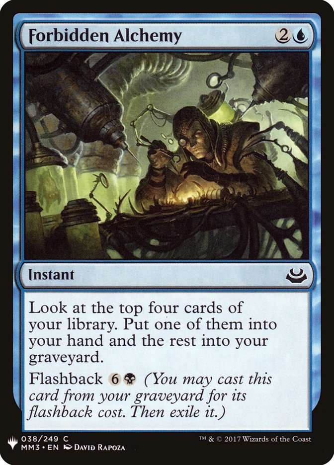Forbidden Alchemy [Mystery Booster] | Cards and Coasters CA