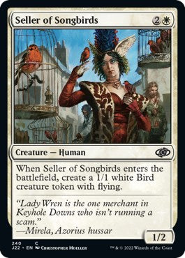 Seller of Songbirds [Jumpstart 2022] | Cards and Coasters CA