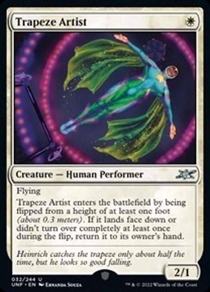Trapeze Artist [Unfinity] | Cards and Coasters CA